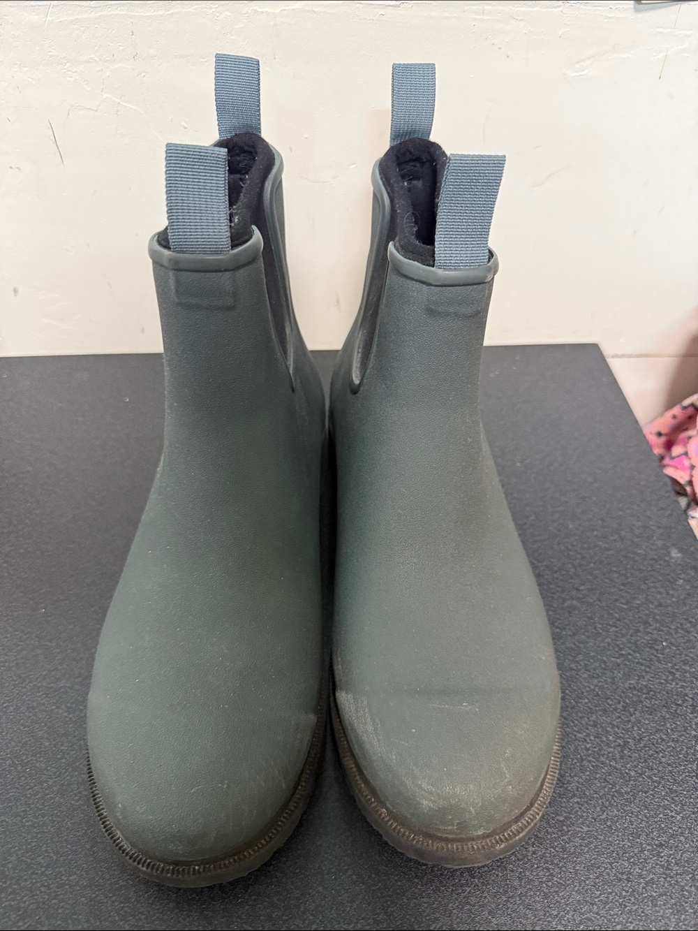 Women’s Chelsea-Style Waterproof Ankle Boots in Olive Green